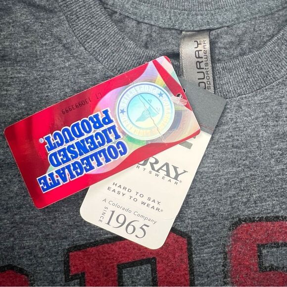 San Diego State University SDSU Aztecs NCAA Dark Grey T-Shirt Size Medium - Picture 5 of 6